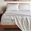 Boho Sheets King Size, Cream Paisley Patterned，Deep Pocket 4pc