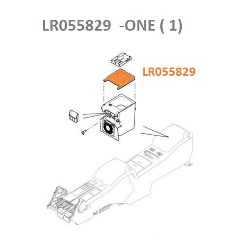 Proper Spec Range Rover 13-16 Sport 14-16 Center Console Storage