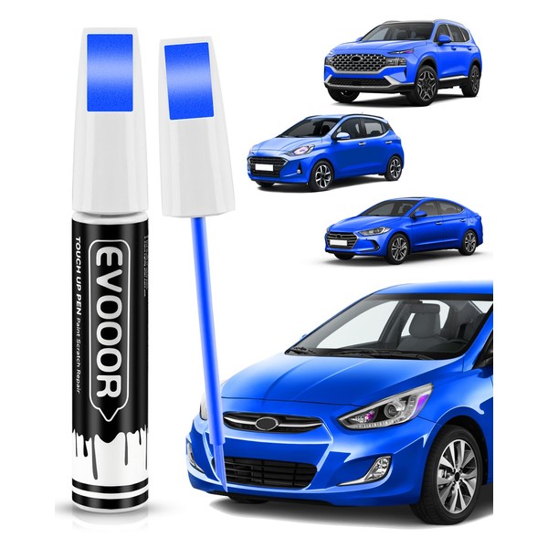 EVOOOR Boost Blue Pearl(B-637P) Touch Up Paint Compatible with Honda