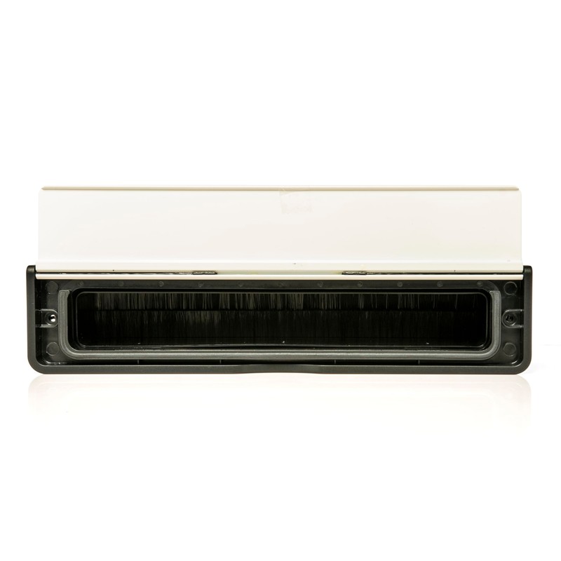 TSS Letterplate 12" in White, Telescopic Sleeved Letter Box for