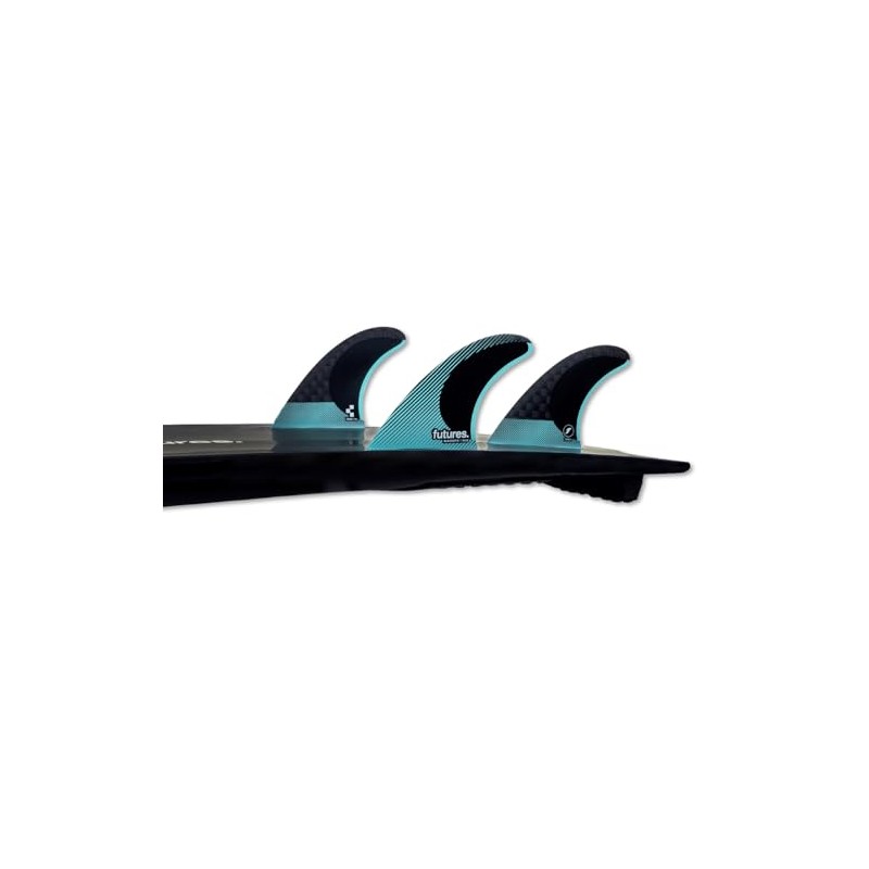 Futures Fins R6 Blackstix Medium Thruster Fin Set