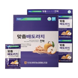 Jirisan Macheon Nonghyup Pear & Bellflower Root Concentrate (70ml) 30 Pouches / 지리산마천농협 맞춤배도라지진액 70ml x 30포