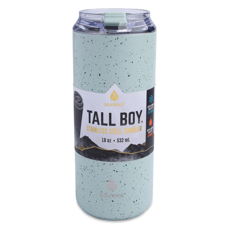 Manna Tallboy Tumbler - 18 Oz - Mint Speckle
