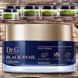 Dr.G Skin Moisture Skin Softening Black Snail Cream 6pcs 50ml / 닥터지 피부수분 피부유연 블랙 스네일크림 6개 50ml