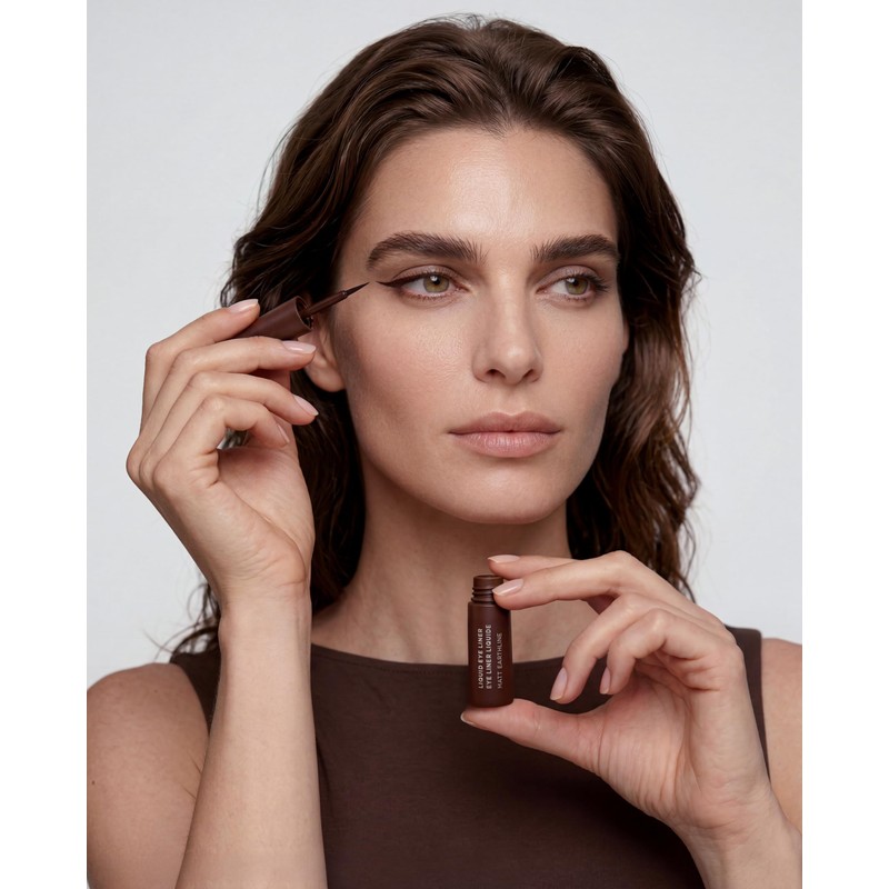 ANNEMARIE BÖRLIND Liquid Eyeliner Matt Earthline Dark Brown 2.5 ml