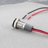 eMagTech 2 x AC/DC 12V-24V 8 mm Panel Mount LED