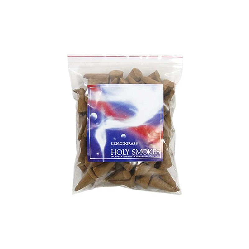 Unbekannt Holy Smokes Lemongrass Incense Cones 100g