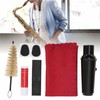 Tenor Saxophone Mouthpiece Kit Mouthpiece with Plastic Cap Cleaning Brush
