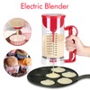 Cordless Electric Battery Powered Mixer Dispenser Pancake Cupcake Waffle Batter