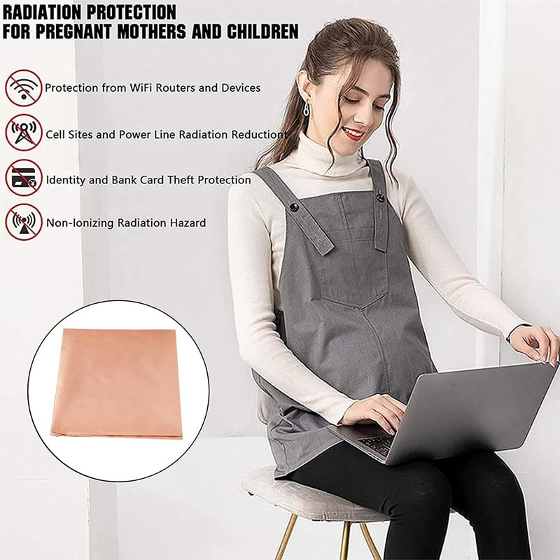 GORGECRAFT 100 x 110 cm EMF Protective Fabric Faraday Fabric