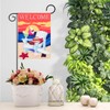 Seaside Garden Flag Stand Kit Wall Hanging Decor for Home