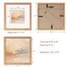 8x8 Picture Frame, Solid Oak Wood 8 x 8 Picture