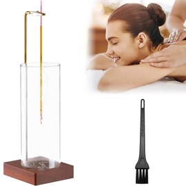 Incense Holder, Incense Stick Holders with Removable Ash Catcher, Wooden Incense Burner Holder for Sticks, Joss Stick Holder for Yoga Madiation Spa & Home Relaxation