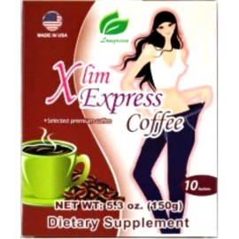 Longreen Xlim Express Selected Premium Coffee Dietary Supplement 10 Sachets