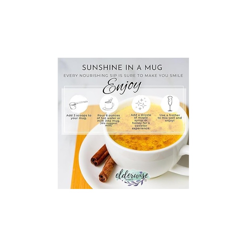 Golden Latte | Powered with Turmeric | Freeze Dried Instant