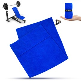 Microfibre Fitness Towel, with Terry Cloth Structure | Sports Towel for Gym | Cloth Fabric with Oeko-Tex Certification | Absorbent, Lightweight (Royal Blue, 100 x 40 cm)
