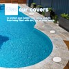 Pool Anchor Sockets Cover, Designed to Fill and Cover The