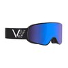Black Crevice Unisex - Schladming Adult Ski Goggles White, Size