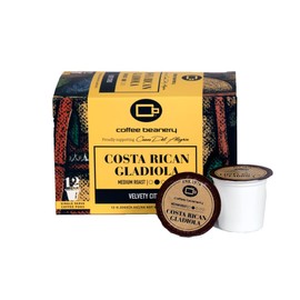 Costa Rican Gladiola Coffee Pods by Coffee Beanery | 12ct Specialty Coffee Pods Medium Roast Coffee Pods| 100% Specialty Arabica Coffee| Gourmet Coffee Pods