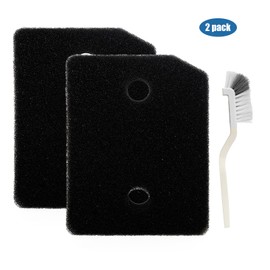 9164761 Dryer Base Filter Pad Replacement (2 Pack) - 8" x 6" Felt Lint Trap - Fits Dryers Needing Base Filter