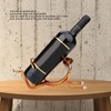 Cat Wine Holder Innovative Modern Style Decorative Metal Cat Shaped