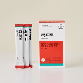 Rockfido iron liquid/high absorption strawberry flavor liquid 30 sachets, 2 packs / 락피도 철분 액상 /흡수율 좋은 딸기맛 액상 30포, 2개