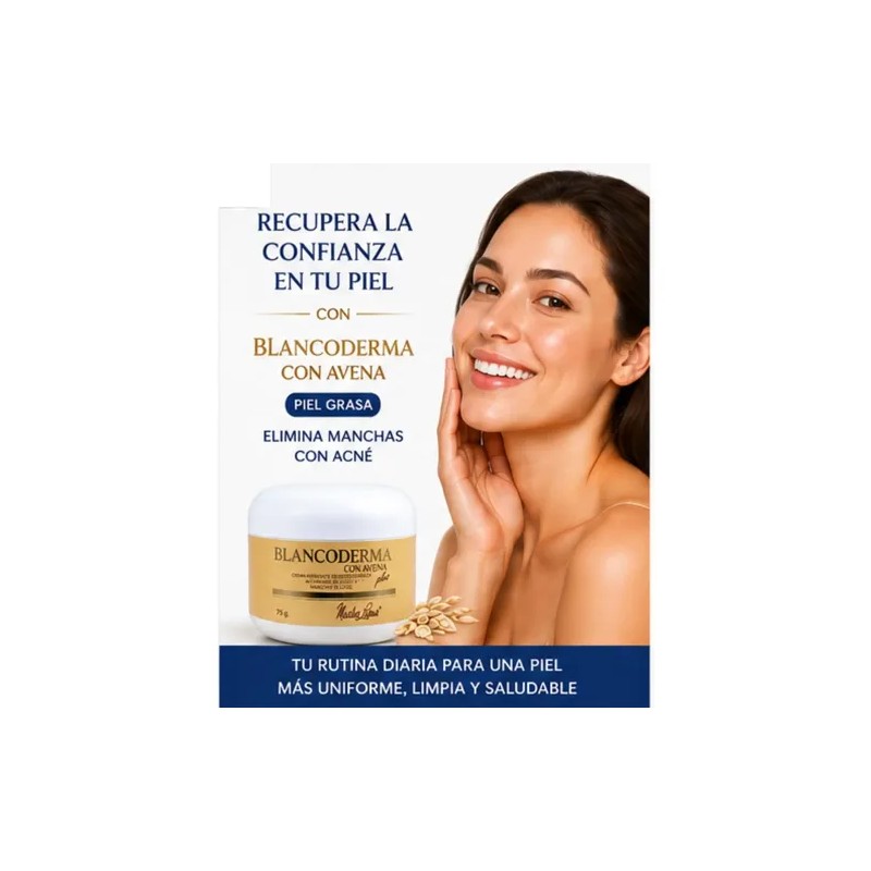 Blancoderma Crema Facial Antimanchas Paño Piel Grasa Noche