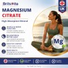 Magnesium Supplement 740mg 60 Vegan Capsules High Absorption