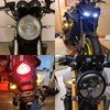 JMTBNO 4 x Motorcycle Indicator E Approved 14 LED Running