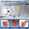 Grtard 20 Pack Magnetic Hooks Heavy Duty, 30LBS Strong Magnet
