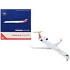 DCD Bombardier CRJ1000 Commercial Aircraft Iberia Regional (EC-MVZ) 1/400 Diecast