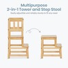 Dream On Me 2-in-1 Funtastic Tower and Step Stool, Toddler