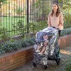 Nuby Eco Clear Stroller Weather Shield/Universal Rain Cover & Mesh