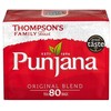 Thompsons Punjana Tea Bags 80 per pack - Pack of 2