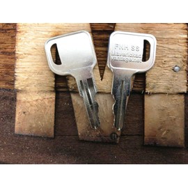 Ignition Keys Hyster Forklift, Lull Telehandler, NH Skid Steer, Upright/Yale (10)