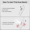 Flintronic Personal Alarm White