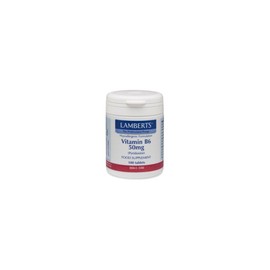 Lamberts B-6 50mg Pyridoxine, 100tabs