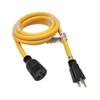 Parkworld NEMA 5-20 Extension Cord 5-20P to 5-20R (T Blade