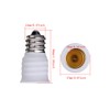 ShuoHui Pack of 2 E12 to E14 Converter Adapter Lamp