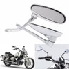 TDR Chrome 10mm Rear View Side Mirrors for Triumph Bonneville
