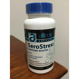 ALL NUE Serostress serotonin booster with 5- HTP L-theanine & Rhodiola reduces stress