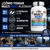 Testrol Multi Mens 90 Cápsulas Vitaminas y Minerales para Hombres