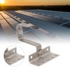 Solar Panel Bracket Stainless Steel Length Position 180° Adjustable Corrosion