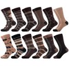 WeciBor Men's Seamless Premium Combed Cotton Dress Socks