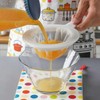 Fine Mesh Strainer with Handle, Nylon Filter Sieve for Kitchen