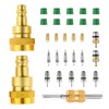 R134A to R1234YF Quick Coupler High Low Side A/C Fitting