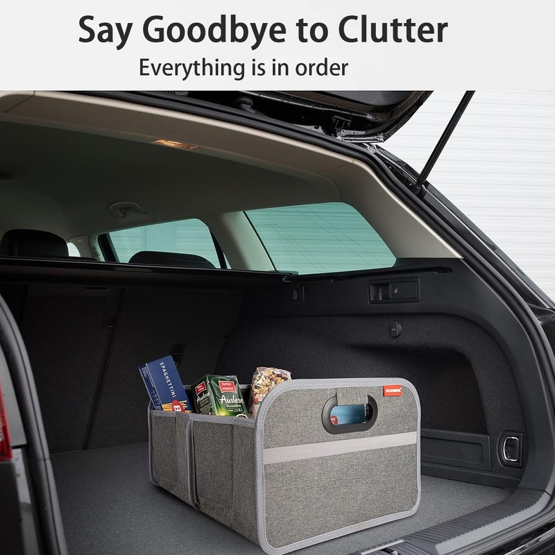 Trunk Organizer for Car, Portable SundriesOrganizer Foldable Waterproof Auto Storage
