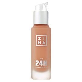 3INA The 24H Foundation 615-24H Long-Wearing Formula - Medium To High Buildable Coverage - Smooth Matte Finish - Expanded Shade Selection - Waterproof, Cruelty Free, Vegan Makeup - 1.01 Oz