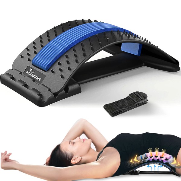 Royacon Back Cracker, Lower Back Stretcher Device Pain Relief Spine Decompression for Herniated Disc, Sciatica, Scoliosis etc.