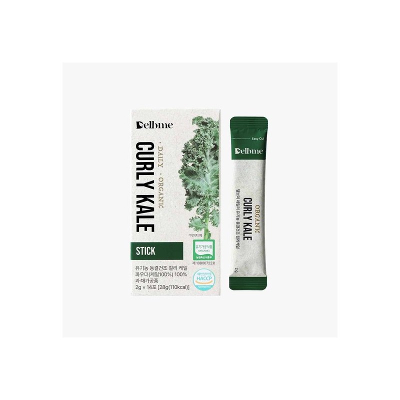 Delicious Home Delve Me Organic Freeze-Dried Green Curly Kale 100%